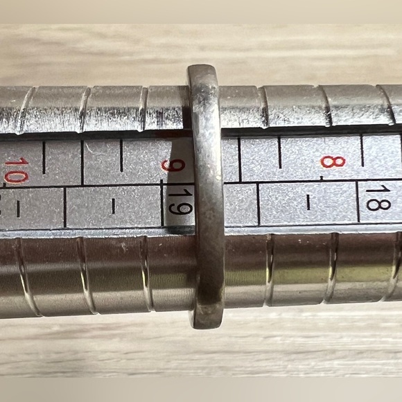 Designer TGGC Sterling Silver Prasiolite & White Topaz Ring, Size 8.75, 3.1g - Picture 11 of 11